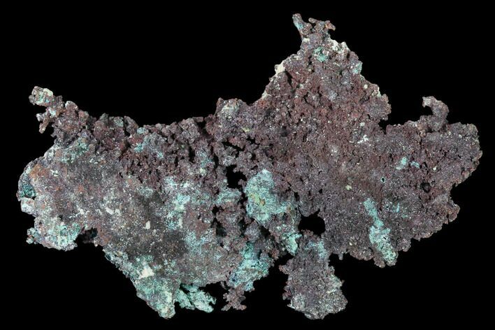 Natural, Native Copper with Cuprite - Carissa Pit, Nevada #168889
